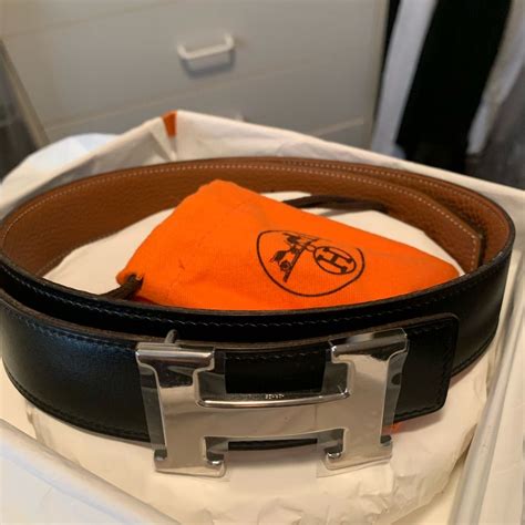 hermes belt double sided|reversible Hermes belt.